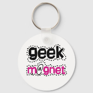 Geek Magnet Key Ring