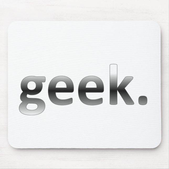 Geek Mouse Mat (Front)