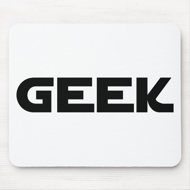 Geek Mouse Mat (Front)