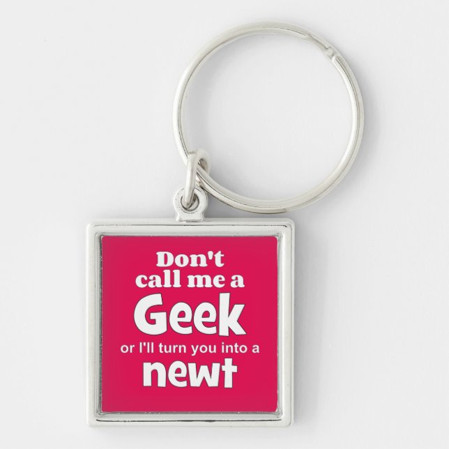 Geek newt wf key ring (Front)