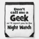 Geek Night Watch bf Drawstring Bag (Front)