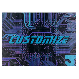 Geek Out Custom PCB Blue Electronic Circuit Board