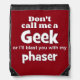 Geek phaser wf drawstring bag (Front)