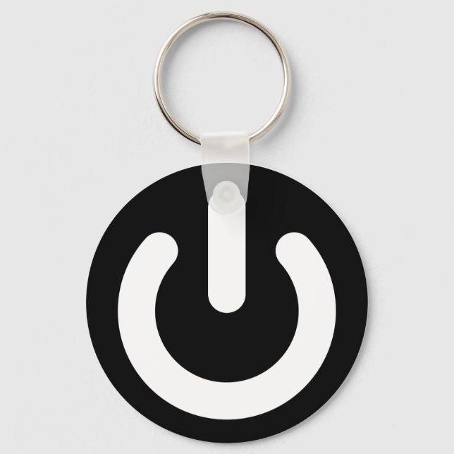 Geek Power Ideology Key Ring (Front)