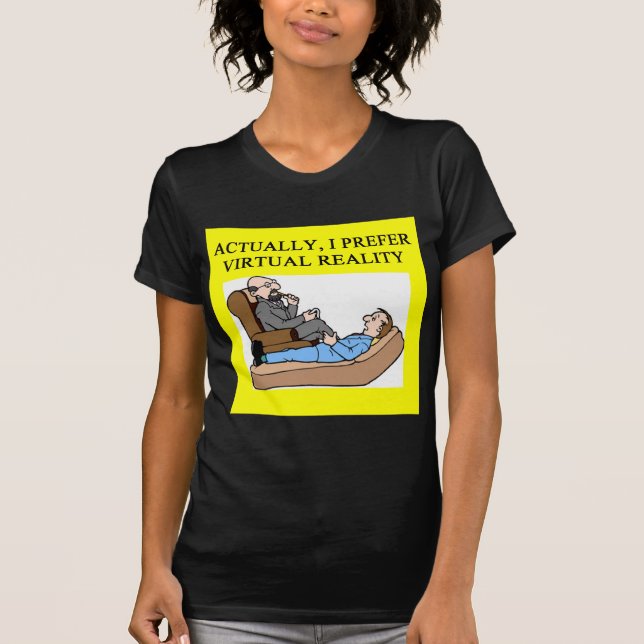 geek psychology T-Shirt (Front)