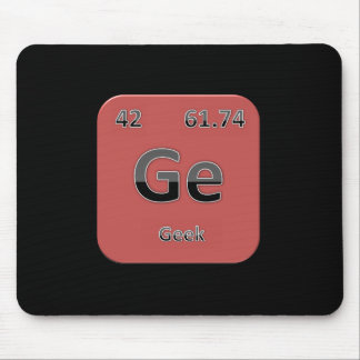 Geek Red Mouspad Mouse Mat