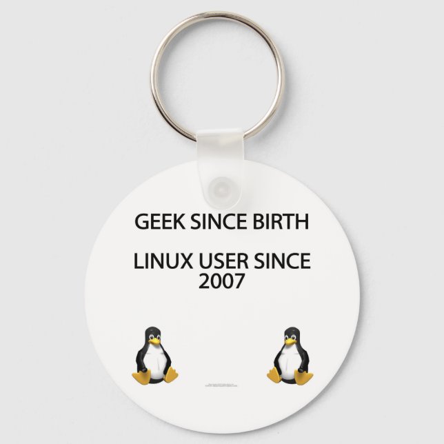 Geek since birth. Linux user since 2007. Key Ring (Front)