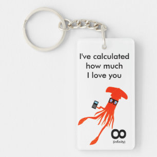 Geek Squid Keychain