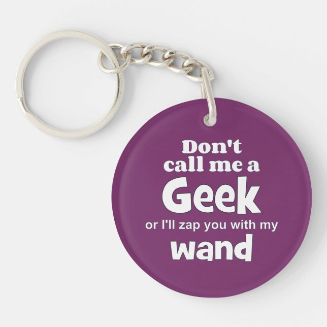 Geek wand wf key ring (Front)