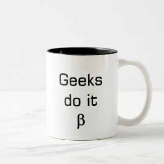 geek wear Two-Tone coffee mug