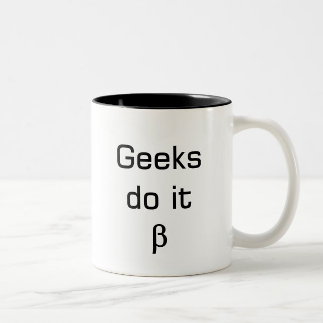 geek wear Two-Tone coffee mug (Right)