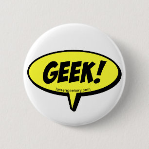 Geek Word Balloon Button