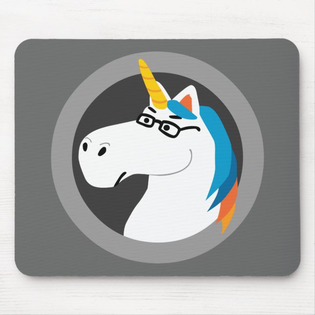 Geekicorn Mouse Mat (Front)