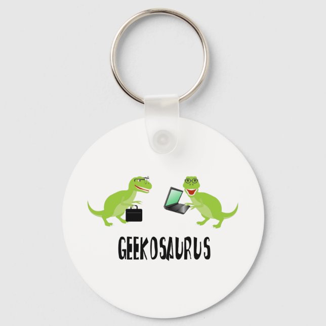 geekosaurus key ring (Front)