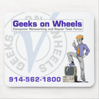 Geeks on Wheels Mouse Mat