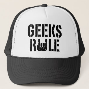 Geeks Rule Trucker Hat