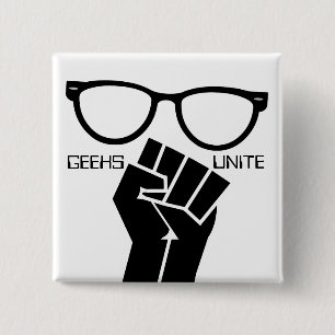 Geeks Unite! Button