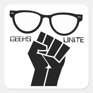 Geeks Unite! Stickers