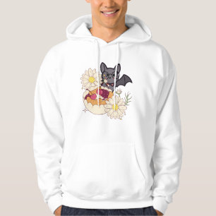Geeky Bat and Kawaii Cherry Tart Hoodie