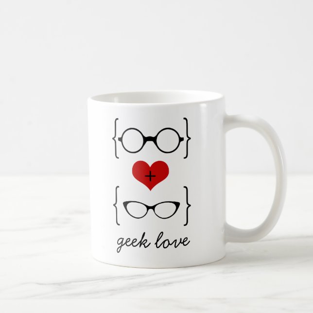 Geeky Glasses Mug (Right)