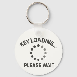 Geeky Keychain – “Key Loading… Please Wait”