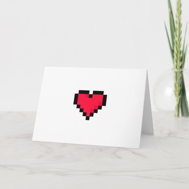 Geeky Valentine's Day Card (Front)