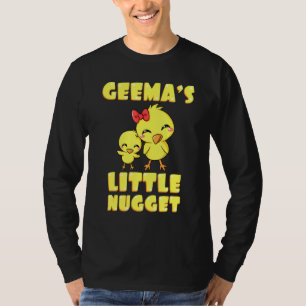 Geemas Little Nugget Chicken Grandma Mothers Day T-Shirt