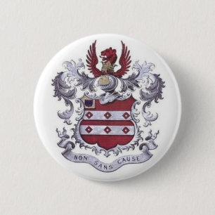GEER Family Crest 6 Cm Round Badge