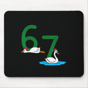 Geese A Laying Swans A Swimming 67 Six Geese Seven Mouse Mat