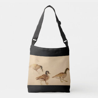 Geese at the Chicago Botanic Garden Crossbody Bag