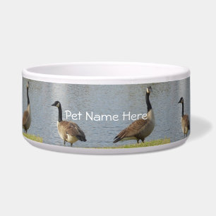 Geese Dog Bowl