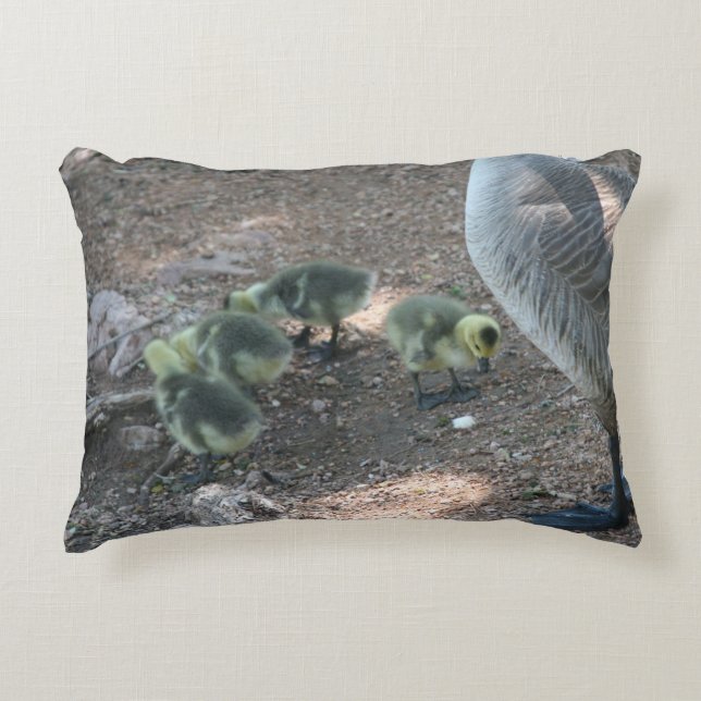 Geese Family Decorative Cushion (Front)