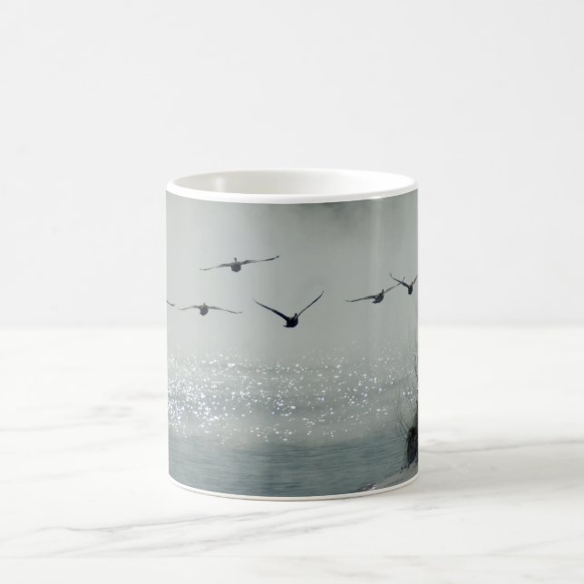 Geese in Flight Mug (Center)