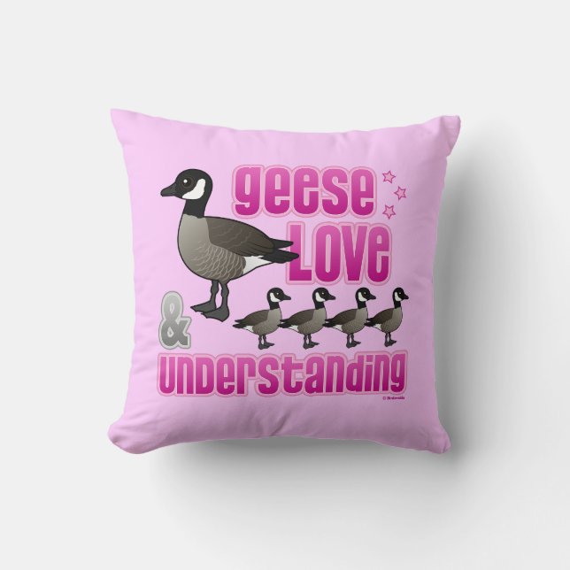 Geese, Love & Understanding Cushion (Front)