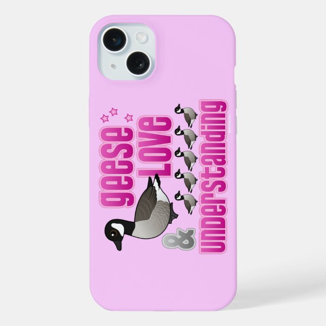 Geese, Love & Understanding iPhone Case (Back)
