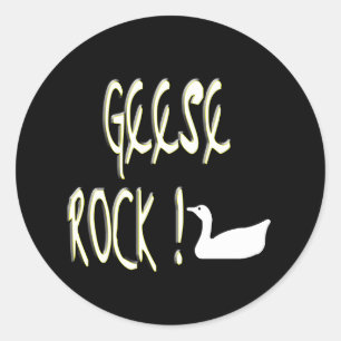 Geese Rock! Sticker