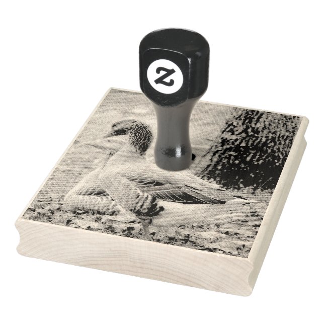 Geese Rubber Stamp (Stamp)