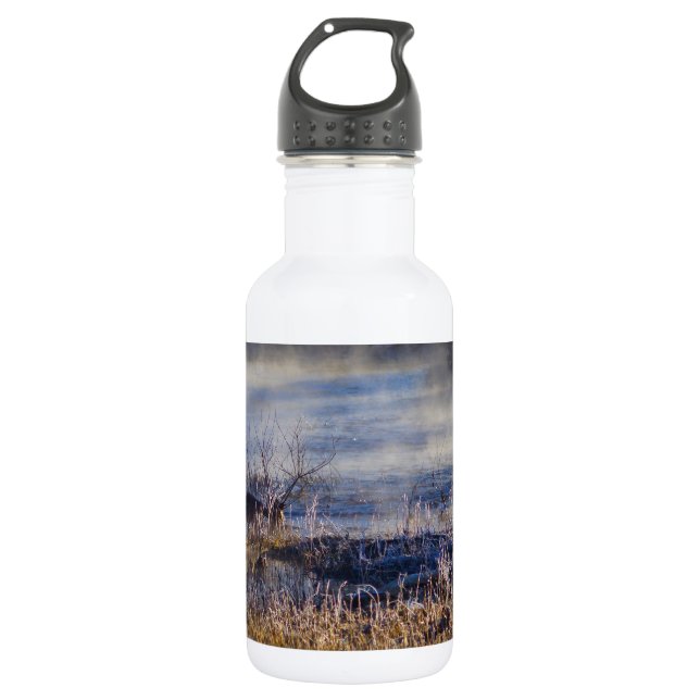 Geese Taking a Break 532 Ml Water Bottle (Front)