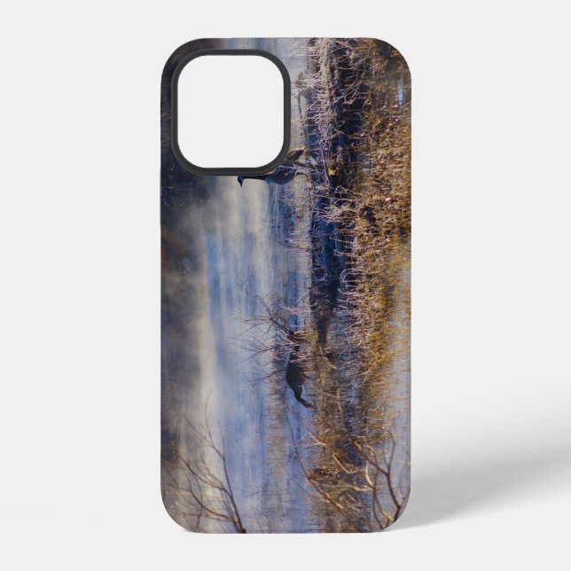 Geese Taking a Break iPhone Case (Back)