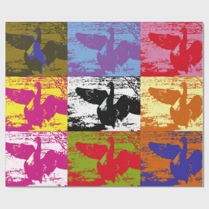 GEESE WRAPPING PAPER