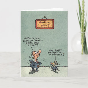 Geezer Birthday Card