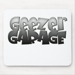 geezer garage mouse mat