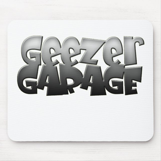 geezer garage mouse mat (Front)