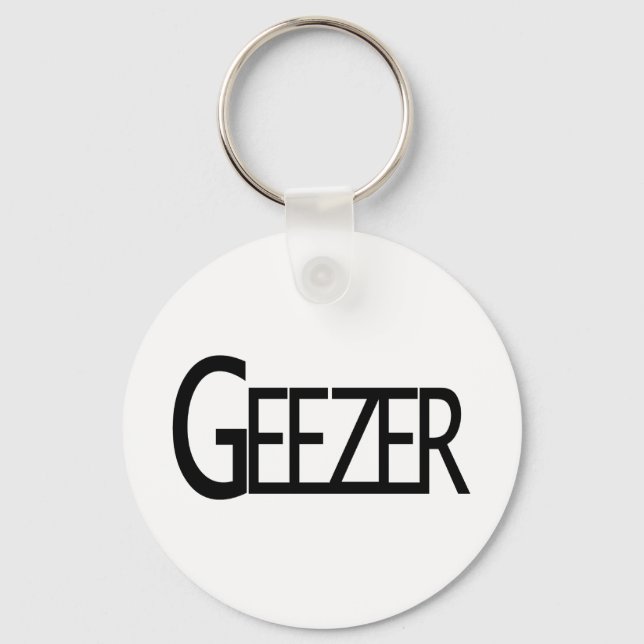 Geezer Key Ring (Front)