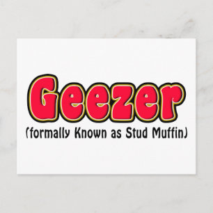 Geezer or Stud Muffin Grandpa Post Cards