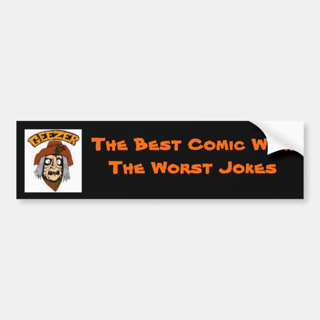 gEEZERcOLORhEAD1-1, The Best Comic... - Customised Bumper Sticker (Front)