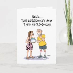 Geezer's 56th Birthday Card