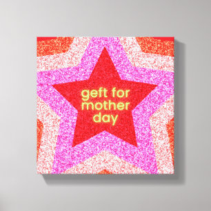 Geft wall art for mother day canvas print