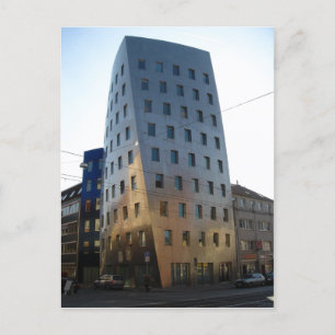 Gehry tower Hannover Der Gehry-Tower in Hannover d Postcard