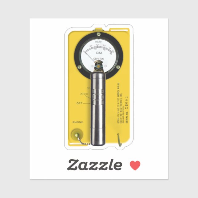 Geiger Counter CD V-700 (Sheet)